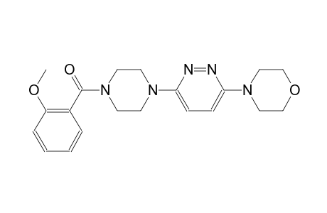 morpholine, 4-[6-[4-(2-methoxybenzoyl)-1-piperazinyl]-3-pyridazinyl]-