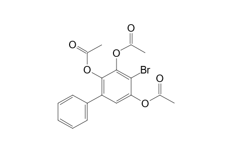 3-bromo-6-phenyl-1,2,4-benzenetriol, triacetate