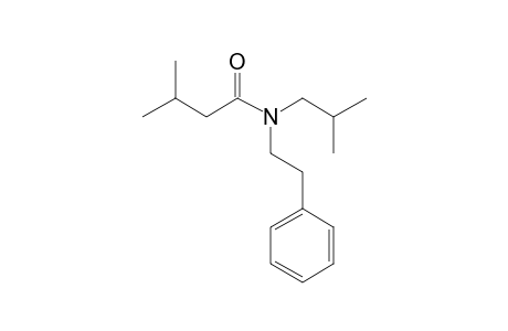 Butyramide, 3-methyl-N-(2-phenylethyl)-N-isobutyl-