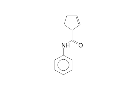 N-Phenyl-2-cyclopentene-1-carboxamide