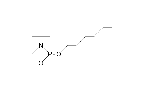3-tert-Butyl-2-hexyloxy-1,3,2-oxazaphosphacyclopentane
