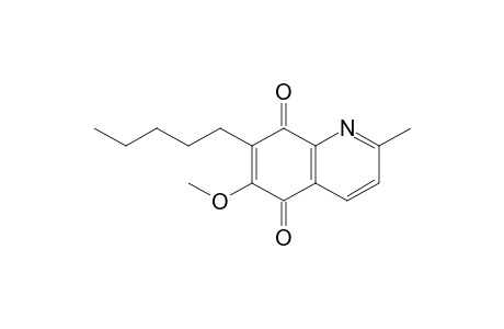 6-Methoxy-2-methyl-7-pentyl-5,8-quinolinedione