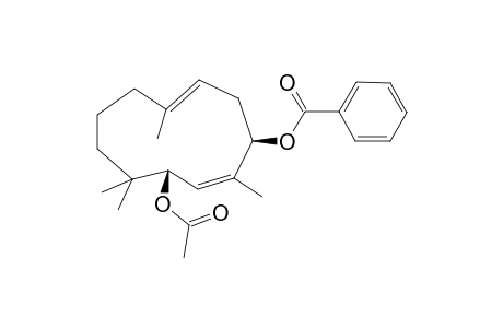 LYCIFERIN_D;3-BENZOYL-6-ACETYLJUNIFEROL