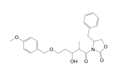 4(S)-Benzyl-3-{(2S,3R)-3'-hydroxy-5'-[(p-methoxybenzyl)oxy]-2'-methylpentanoyl}-1,3-oxazolidin-2-one