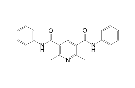 3,5-Bis[N-(phenyl)-carbamoyl]-2,6-dimethylpyridine