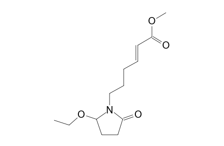 6-(2-ETHOXY-5-OXO-PYRROLIDIN-1-YL)-HEX-2-ENOIC-ACID-METHYLESTER