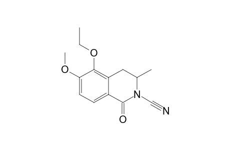 5-Ethoxy-3-methylcyano-6-methoxy-3,4-dihydroisoquinolin-1(2H)-one