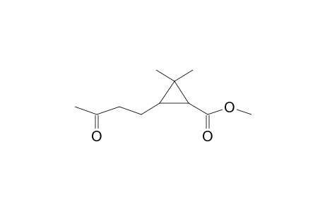 CYCLOPROPANECARBOXYLIC ACID, 2,2-DIMETHYL-3-(3-OXOBUTYL)-METHYL ESTER