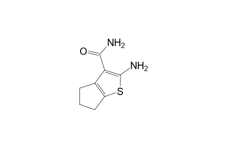 2-amino-5,6-dihydro-4H-cyclopenta[b]thiophene-3-carboxamide