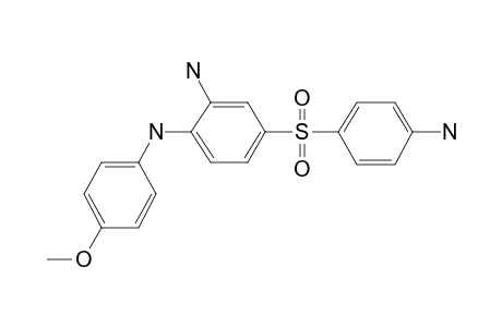 3,4'-Diamino-4-[4-methoxyaninilo]diphenyl sulfone