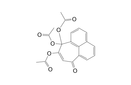 Cyclohepta[de]naphthalen-7(10H)-one, 9,10,10-tris(acetyloxy)-