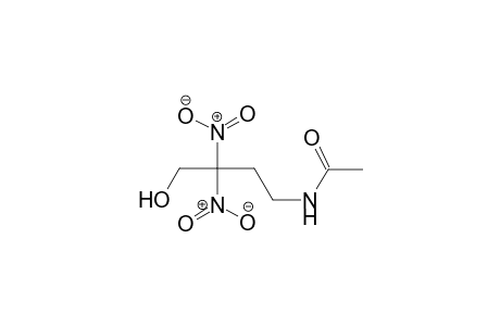 N-(4-hydroxy-3,3-dinitrobutyl)acetamide
