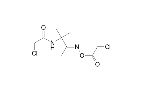 Acetamide, 2-chloro-N-[2-[[(chloroacetyl)oxy]imino]-1,1-dimethylpropyl]-, (E)-