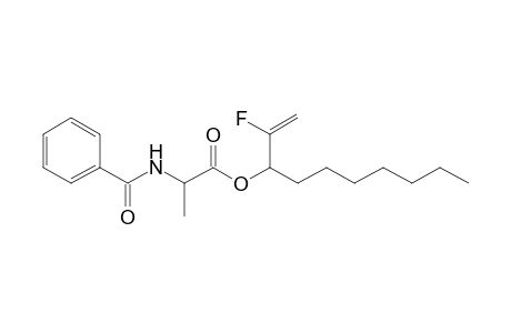 2-Fluoro-1-heptylprop-2-enyl 2-(Benzoylamino)propanoate