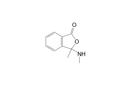 1(3H)-Isobenzofuranone, 3-methyl-3-(methylamino)-