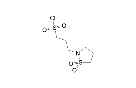 2-Isothiazolidinepropanesulfonyl chloride, 1,1-dioxide