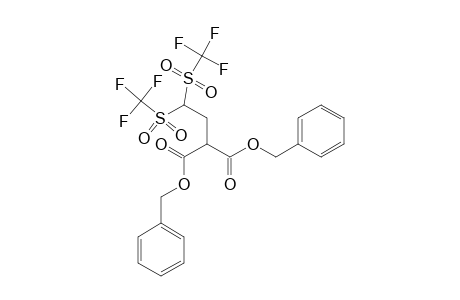 DIBENZYL-2-[2,2-BIS-(TRIFLUOROMETHYLSULFONYL)-ETHYL]-MALONATE