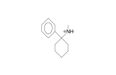 1-Dimethylammonio-1-phenyl-cyclohexane cation