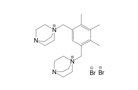 4,6-bis(dabco-N-methyl)-1,2,3-trimethylbenzene dibromide