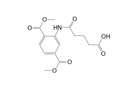 5-[2,5-bis(methoxycarbonyl)anilino]-5-oxopentanoic acid