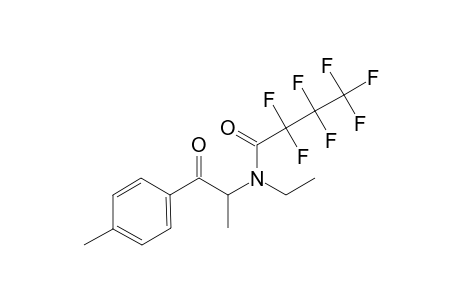 4-Methylethcathinone HFBA Derivative