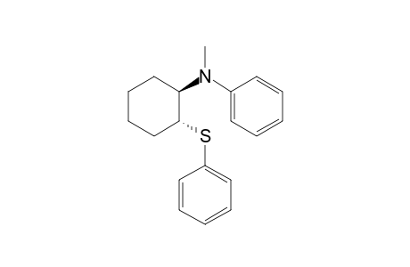 trans-1-(N-Methyl-N-phenyl)amino-2-(phenylthio)cyclohexane