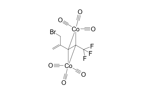 Hexacarbonyl-.mu.(3,4-.mu.:4,3-.mu.2-bromomethyl-5,5,5-trifluoro-1-penten-3-yne)dicobalt
