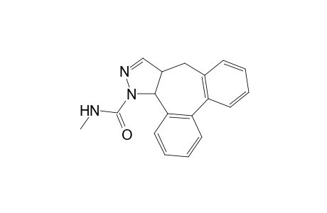 Dibenzo[4,5:6,7]cyclohepta[1,2-c]pyrazole-5(8H)-carboxamide, N-methyl-