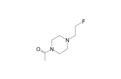 1-(2-Fluoroethyl)piperazine, N-acetyl-