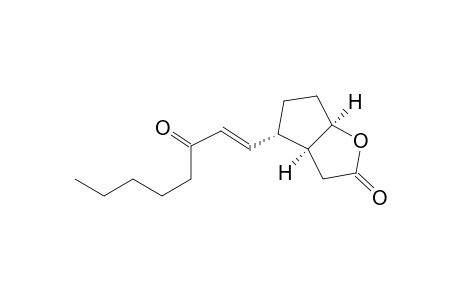 2H-Cyclopenta[b]furan-2-one, hexahydro-4-(3-oxo-1-octenyl)-, [3a.alpha.,4.alpha.(E),6a.alpha.]-