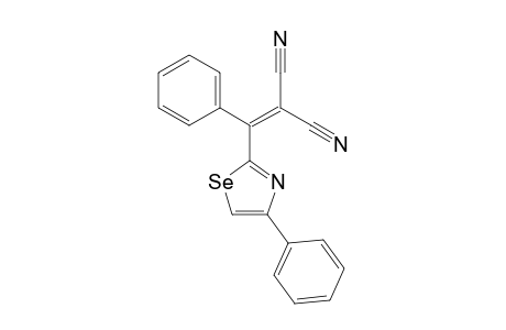 1,1-Dicyano-2-phenyl-2-(4-phenylselenazol-2-yl)ethene
