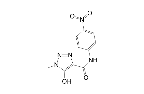 1,2,3-Triazole-4-carboxamide, N-(4-nitrophenyl)-5-hydroxy-1-methyl-