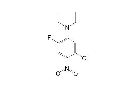 (5-chloro-2-fluoro-4-nitro-phenyl)-diethyl-amine