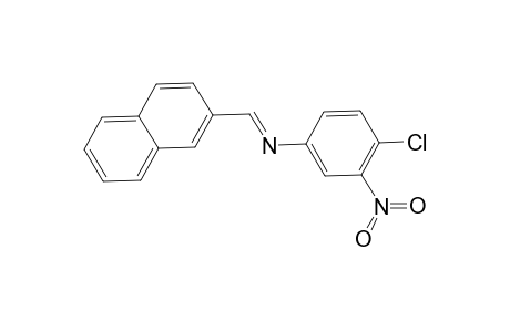 (4-Chloro-3-nitrophenyl)-naphthalen-2-ylmethyleneamine