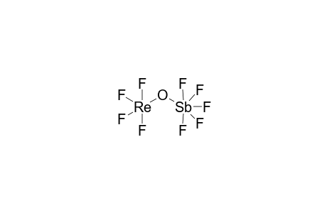 Tetrafluoro oxorhenium pentafluoro antimony adduct