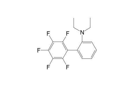 Diethyl-[2-(2,3,4,5,6-pentafluorophenyl)phenyl]amine