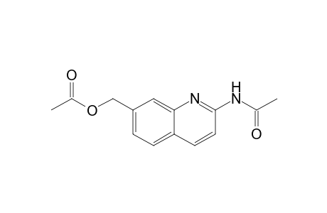 N-[7'-(Acetyloxymethyl)quinolin-2'-yl]-acetamide