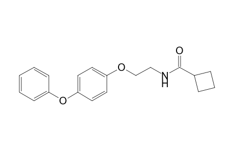 Cyclobutanecarboxamide, N-[2-(4-phenoxyphenoxy)ethyl]-