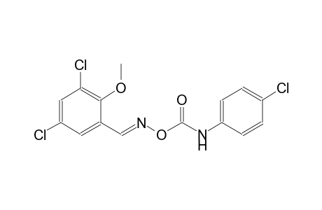 benzene, 1,5-dichloro-3-[(E)-[[[[(4-chlorophenyl)amino]carbonyl]oxy]imino]methyl]-2-methoxy-