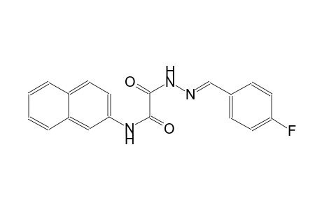 acetic acid, (2-naphthalenylamino)oxo-, 2-[(E)-(4-fluorophenyl)methylidene]hydrazide