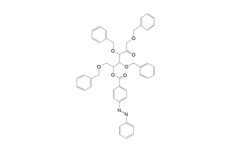 Tetrabenzyl-5-o-p-phenazobenzoyl-D-fructose