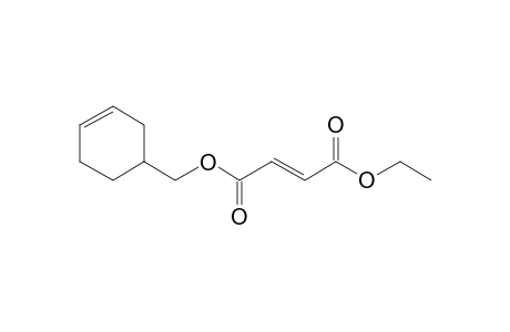 Fumaric acid, cyclohex-3-enylmethyl ethyl diester