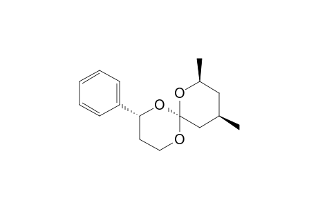 (4R,6R,8S,10R)-4-Phenyl-8,10-dimethyl-1,5,7-trioxaspiro[5.5]undecane