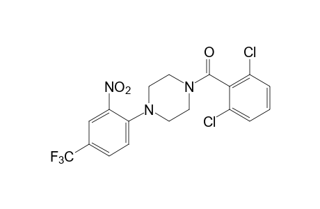 1-(2,6-DICHLOROBENZOYL)-4-(2-NITRO-alpha,alpha,alpha-TRIFLUORO-p-TOLYL)PIPERAZINE