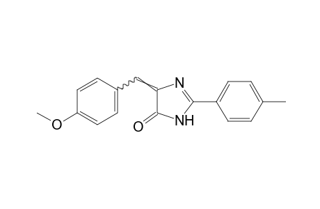4-(p-methoxybenzylidene)-2-p-tolyl-2-imidazolin-5-one