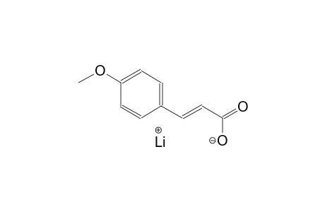 lithium (2E)-3-(4-methoxyphenyl)-2-propenoate