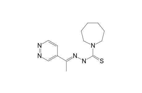 N-(1-pyridazin-4-ylethylideneamino)azepane-1-carbothioamide