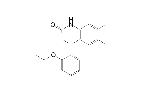 4-(2-Ethoxy-phenyl)-6,7-dimethyl-3,4-dihydro-1H-quinolin-2-one