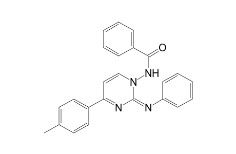 Benzamide, N-[4-(4-methylphenyl)-2-(phenylimino)-1(2H)-pyrimidinyl]-
