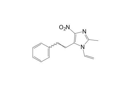 2-methyl-4-nitro-5-styryl-1-vinylimidazole